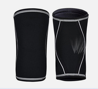 GET SET GO SPORTS IND Paire de genouillères unisexe de haute qualité en néoprène 7 mm Protection professionnelle respirante et compressive
