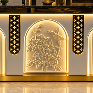Floravelle GrandServe King International, Buffet Clásico Moderno de Acero Inoxidable de Lujo, Entrega Rápida - Product Image 2