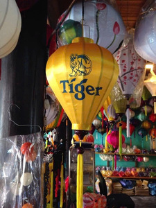 Silk Lanterns Painted Bamboo Silk Lanterns Decorative <b>Lights</b> For Hotel Restaurant Garden Vietnam Silk Lanterns - Product Image 5