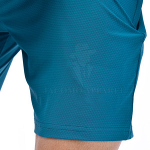 Ropa deportiva transpirable y ligera con bolsillos laterales, pantalones cortos de malla para hombre para fitness, ejercicio, correr, uso diario al aire libre. - Product Image 6