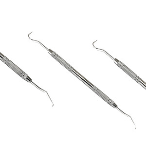 Explorer 5 de มาตรฐานที่เป็นของแข็งจับสแตนเลสที่ใช้ซ้ำได้เครื่องมือทันตกรรมรากฟัน - Product Image 1