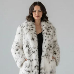 Servicio OEM, abrigos de piel para mujer de alta calidad, disponibles en todas las tallas y colores, MOQ bajo, precios razonables, fáciles de usar, aspecto premium. - Product Image 4