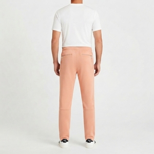 Pantalon de sport décontracté pour homme, idéal pour l'entraînement en extérieur, avec taille élastique et poches zippées pour la course et les activités physiques - Product Image 3