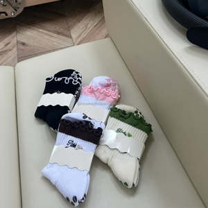 Fashion Sweet <b>Grey</b> Striped Short Women's Cotton <b>Socks</b> Spring Summer Mesh Ankle <b>Socks</b> for Girl Breathable Comfortable - Product Image 4