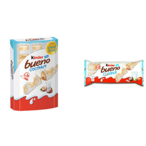 Suministro al por mayor para exportación: Barras de chocolate blanco con sabor a coco Kinderr Bueno Coconut Edición Limitada, 30x39g, bajo costo, a granel. - Product Image 6