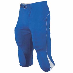 Conjunto de Uniforme de Fútbol Americano Sublimado Personalizado, Pantalones y Camiseta, Negro y Azul, Número 22, para Hombre Adulto, Transpirable, de Poliéster - Product Image 3