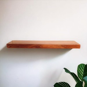Sleek Minimalist Acacia Wood Wall Shelf - Wholesale B2B - Product Image 2