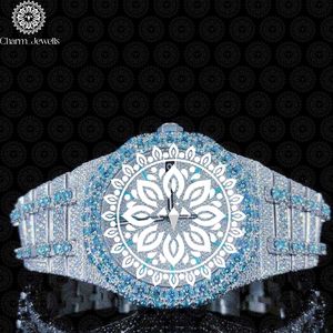 Reloj de Lujo Charm_Jewells para Mujer, de Acero Inoxidable, Caja Tonneau de 38 mm, Cristal de Zafiro, Cuarzo Analógico, Correa de Moda con Cierre Plegable - Product Image 1