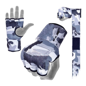 Vendas para manos con relleno de gel para protección de guantes de boxeo, vendas para manos con relleno de gel y cierre fuerte en la muñeca - Product Image 3