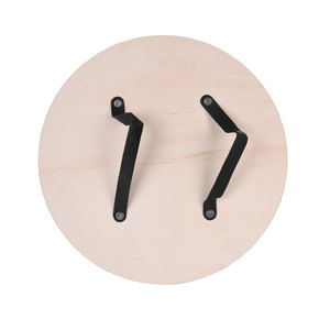 Escudo Redondo de Madera Estilo Básico Hecho a Mano para Disfraces, Eventos Históricos, Espectáculos Teatrales, Hogar y Decoración - Product Image 1
