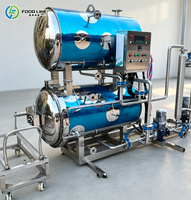 Stérilisateur alimentaire autoclave grande capacité pour la stérilisation des aliments