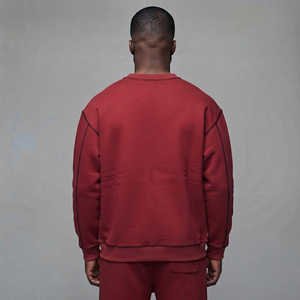Custom Winter casual wear <b>Men's</b> Oversized Crew <b>Neck</b> Sweatshirt 500 GSM 100% Cotton Heavyweight Drop Shoulder <b>men's</b> <b>Sweater</b> - Product Image 6