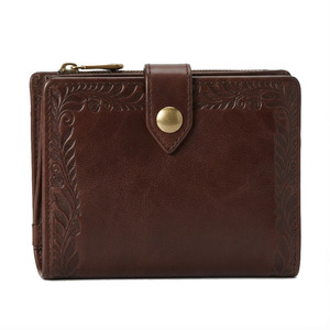 Luxury Leather <b>Wallet</b> for <b>Women</b> Long Purse with Multiple <b>Card</b> Slots Zipper Pocket Cash Compartment and Elegant Travel Organizer - Product Image 1