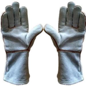 Gants de sécurité industriels en cuir robuste, résistants aux hautes températures, pour le soudage, protection des mains et des bras contre le feu - Product Image 1