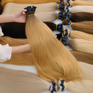 ผมต่อจากผมมนุษย์แท้ธรรมชาติผมตรงคุณภาพระดับพรีเมียมผมต่อจากผู้จำหน่ายผมชาวแอฟริกัน - Product Image 2