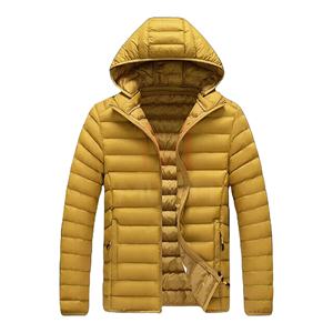 High Quality Ultra Lightweight <b>Men's</b> Down <b>Puffer</b> <b>Jacket</b> with LongSleeves Warm <b>Hooded</b> <b>Jacket</b> in All Color Available - Product Image 4