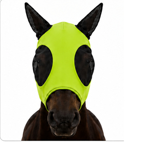 Nouvelle Arrivée : Masque Anti-Mouches pour Cheval Professionnel, Protection UV, Maille Respirante, Haute Qualité, avec Couvre-Oreilles Visible pour l'Équitation en Extérieur - Product Image 2