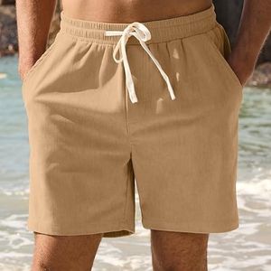 Shorts Casuales de Verano al por Mayor, 100% Algodón, Transpirables, Ecológicos, Resistentes, Estilo Urbano, con Bordado Personalizado - Product Image 1