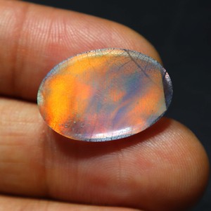 Rainbow Multi Fire <b>Opal</b> Handmade Monarch <b>Opal</b> Doublet Gemstone Ring Jewelry Monarch <b>Opal</b> Doublet Pendant for Jewelry Making - Product Image 5