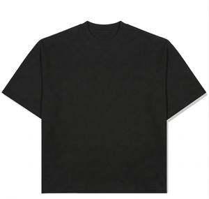 Camiseta de Hombre Micah Corporation - 100% Algodón, Impresión Serigráfica, Tejido de Punto, Manga Corta, Lisa, Antiarrugas, Informal, Negra - Product Image 3