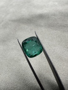 Natural <b>Emerald</b> <b>Cushion</b> Cut Green Loose Gemstone For Jewelry Making - Product Image 2