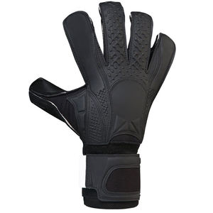 Gants de gardien de but de football multi-tailles, fermeture sécurisée du poignet, rembourrage résistant aux chocs, contrôle du ballon, paume en mousse de latex souple antidérapante - Product Image 3