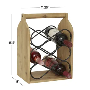 Porte-bouteille à vin élégant et moderne pour les bars, support de bouteille de luxe tendance mondiale pour les bars, Zahid Exports - Product Image 3