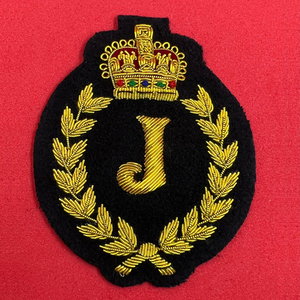 Designer Hand Embroidery Badges High Quality Custom Crafted Fabric Patches with Custom Logo Factory Direct Manufacturing Support - Product Image 3