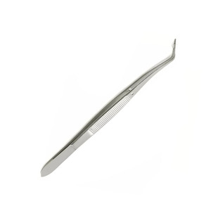 Pinzas Anguladas Microdentadas para Tejido, Pinzas Endodónticas para Aplicación de Algodón, Instrumentos Dentales de Precisión, Fabricante OEM - Product Image 5