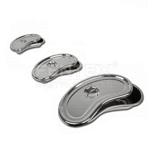Bandeja renal de acero inoxidable con tapa y juego de instrumentos - Product Image 3