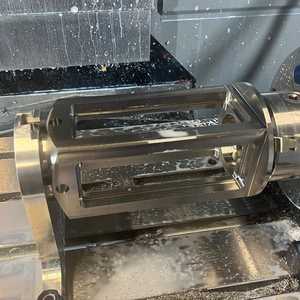 Piezas Industriales de Aluminio y Acero Inoxidable, Mecanizado CNC VMC de Cinco Ejes, Fresado Personalizado, Electroerosión por Hilo para Equipos Mecánicos - Product Image 6