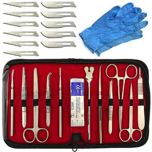 Kit de dissection vétérinaire de qualité professionnelle avec instruments chirurgicaux en acier inoxydable, manuel et tous les outils nécessaires inclus - Product Image 1