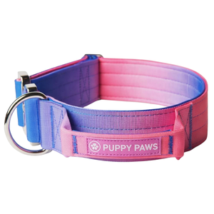 Collar de Perro Comfort Control, Verde Naranja, Acolchado, Ajustable, de Nailon Resistente, para Entrenamiento y Paseo, con Asa - Product Image 2