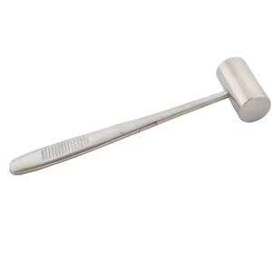 Marteau à os orthopédique 7,5 pouces 300g en acier inoxydable, outil chirurgical à prise spéciale, instrument médical ORL, certifié CE - Product Image 1