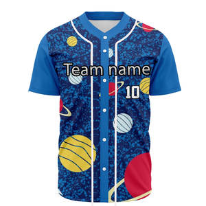 Maillot de baseball et de softball personnalisé de haute qualité, respirant, pour l'entraînement sportif, nouveau style, uniforme de baseball - Product Image 1