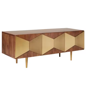 Mueble para TV para sala de estar y dormitorio, hecho de madera de teca, diseño moderno, la mejor calidad al mejor precio de Indonesia. - Product Image 3