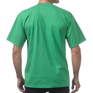 เสื้อยืดคอกลมผู้ชายทรงหลวมสบายๆ ผ้าเจอร์ซีย์ 220 กรัม ผ้าฝ้าย 100% ดีไซน์เรียบ พิมพ์ลายสกรีนด้านหน้า - Product Image 6