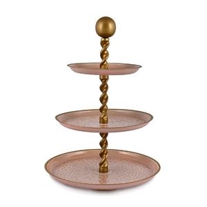 Round Mild Steel Cake Stand <b>for</b> Dessert Display Heavy Duty Metal <b>for</b> <b>Birthday</b> Wedding Party <b>Decoration</b> - Product Image 6