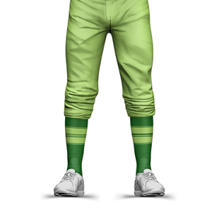 Camiseta de Béisbol a Rayas Verdes para Hombre, Manga Corta, Cierre de Botones, Transpirable, Corte Regular, Ropa Deportiva para Todas las Temporadas - Product Image 2
