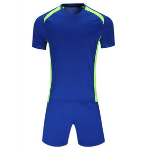 Conjunto de Uniforme de Fútbol de Alta Calidad y Precio Económico, Camiseta y Pantalones Cortos, 100% Algodón/Poliéster, Uniforme de Fútbol de Club para Hombre - Product Image 2