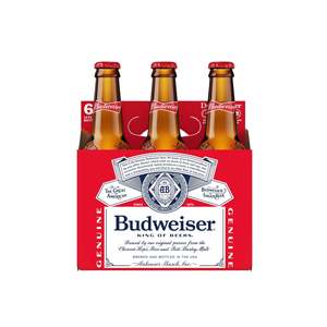 Bière Budweiser Lager 24 bouteilles, bière américaine importée de qualité supérieure pour la distribution en gros, les événements, les restaurants - Product Image 2