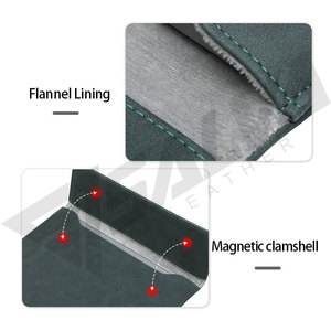 Funda para Portátil de Piel Sintética, Color Marrón Sólido, Sin Cierre de Cremallera, Compartimento para Ordenador, Estilo Casual, Unisex - Product Image 3