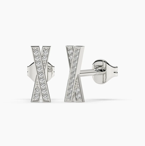 Trendy 14KT Gold IGI Certified Lab <b>Diamond</b> <b>Dangle</b> <b>Earrings</b> Women's Luxury Engagement Wedding Anniversary Fashion Jewelry - Product Image 3