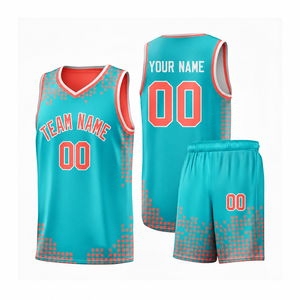 Meilleur maillot de basket-ball personnalisé, dernier design avec impression par sublimation, uniforme et short de basket-ball personnalisables - Product Image 5