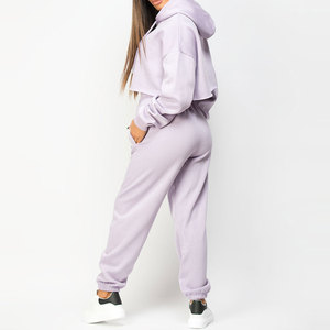Trajes Deportivos de Invierno Personalizados para Mujer, 100% Algodón, Talla Grande, Transpirables, de Forro Polar, para Hombre y Mujer - Product Image 2