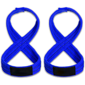 สายรัดข้อมือรูปเลข 8 สำหรับออกกำลังกาย คุณภาพสูงสั่งทำพิเศษสำหรับการยกน้ำหนัก - Product Image 1