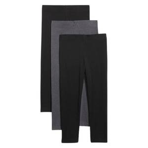 Leggings pour filles, pantalons décontractés en tricot, 100% coton, respirants, écologiques, fabrication en gros OEM - Product Image 1