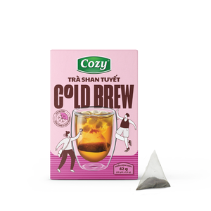 Factory Prices Biodegradable Cold Brew Tea Bags <b>Cooling</b> Organic Snow Shan Tea 12 Bags per <b>Box</b> Tea Bags Packaging - Product Image 1