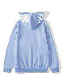 Sweat à capuche zippé intégral surdimensionné personnalisé en coton mélangé de haute qualité, imperméable, écologique, streetwear, polaire technique d'hiver - Product Image 2