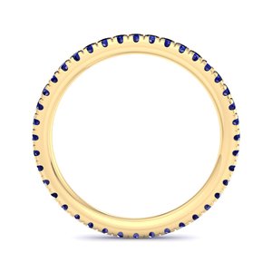 Exquisito anillo de compromiso de lujo con zafiro azul rosa de talla brillante redonda certificado por IGI en un marco floral hecho a mano. - Product Image 4